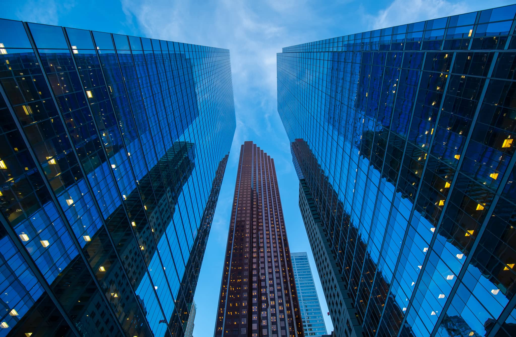 Banking buildings