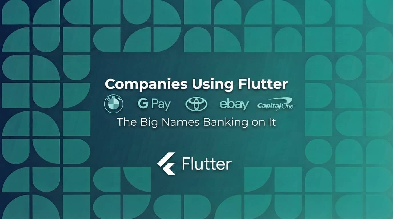 Companies using Flutter