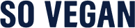 So Vegan Logo Blue