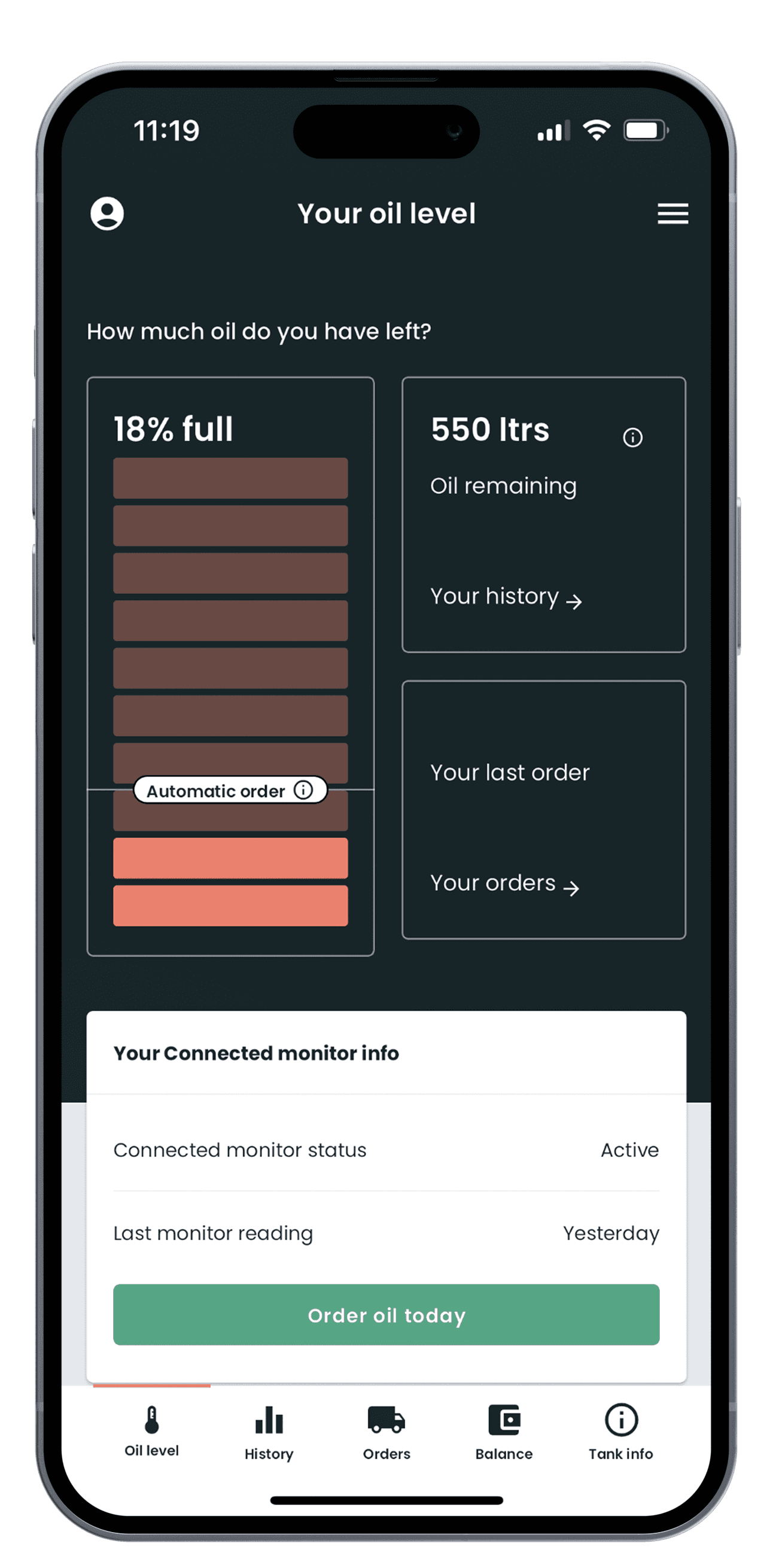 Boiler Juice App boiler showcase