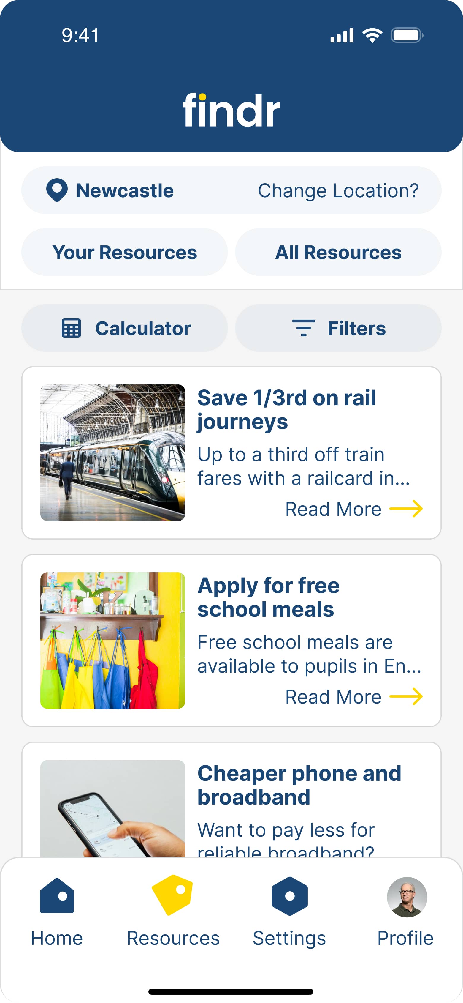 Findr App deals 