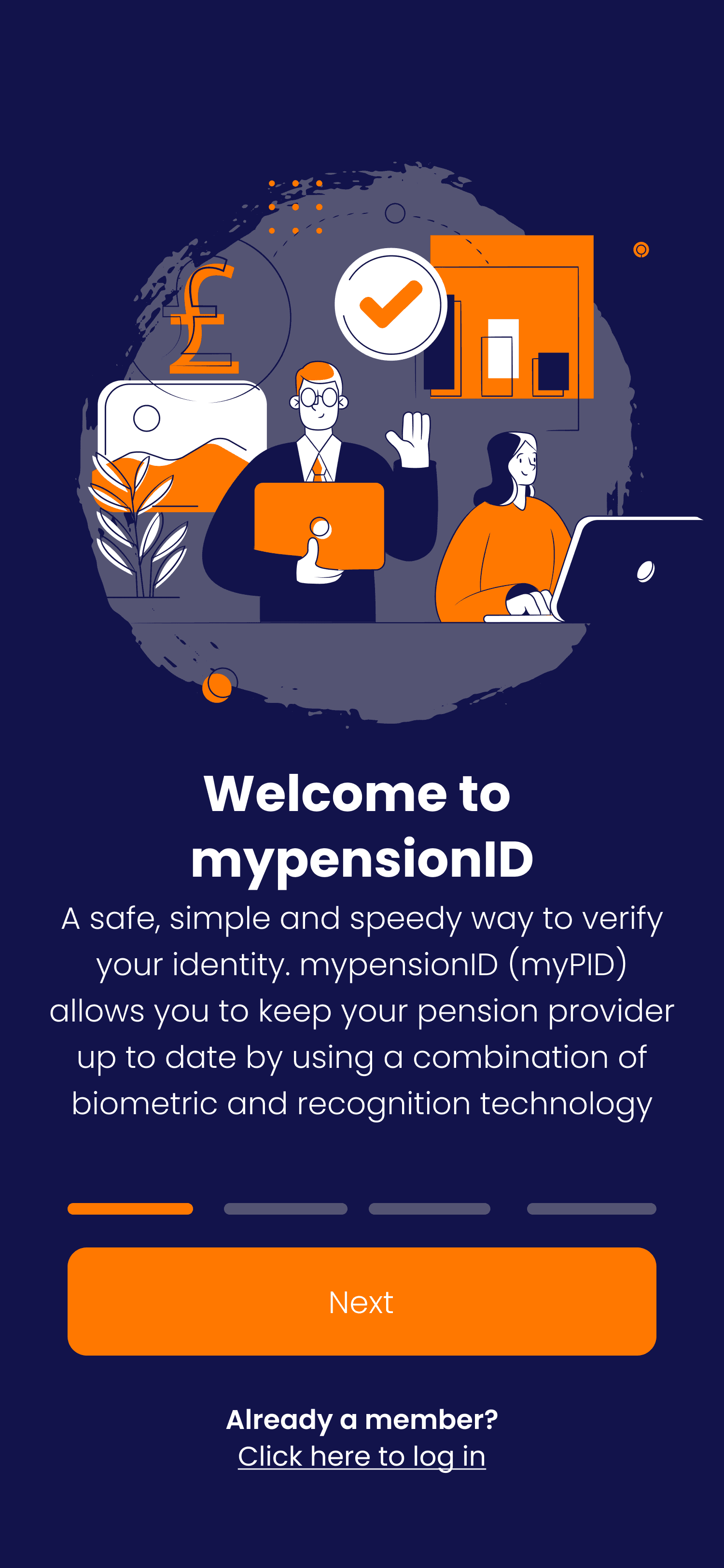 Welcome to pensionID app