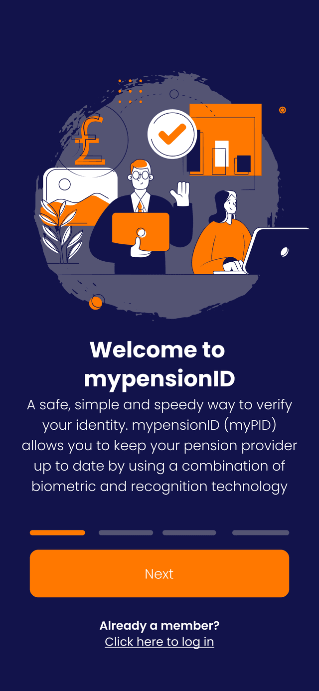 Welcome to pensionID app