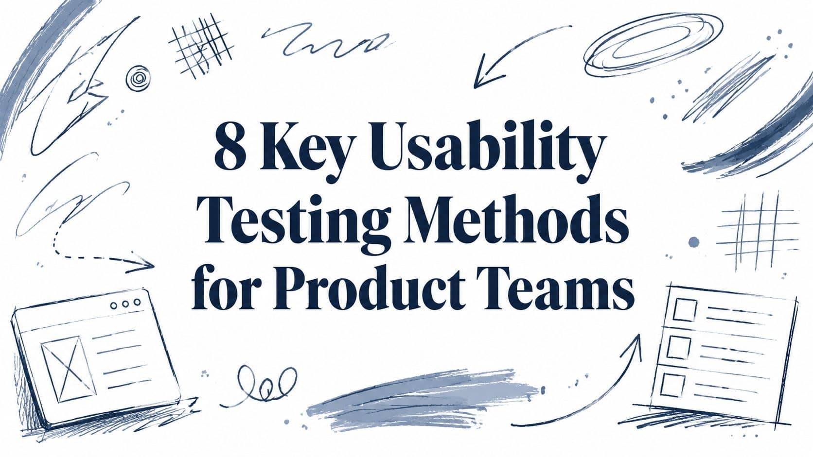 8 Key Usability Testing Methods for Product Teams