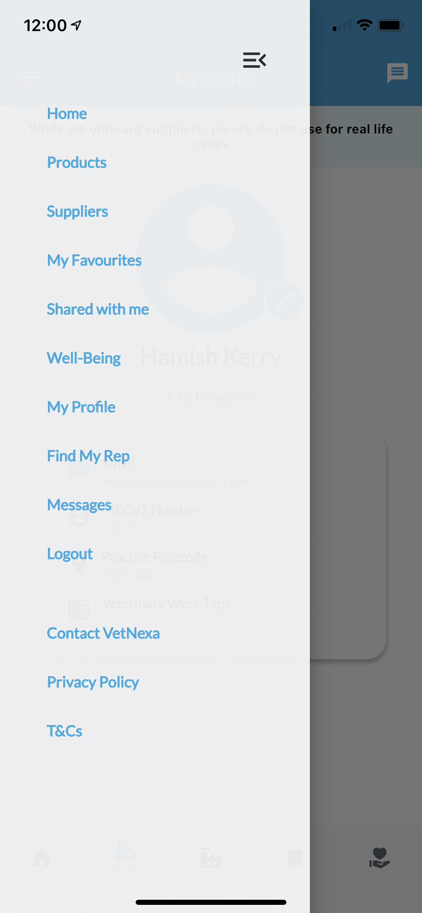 vet nexa menu 2