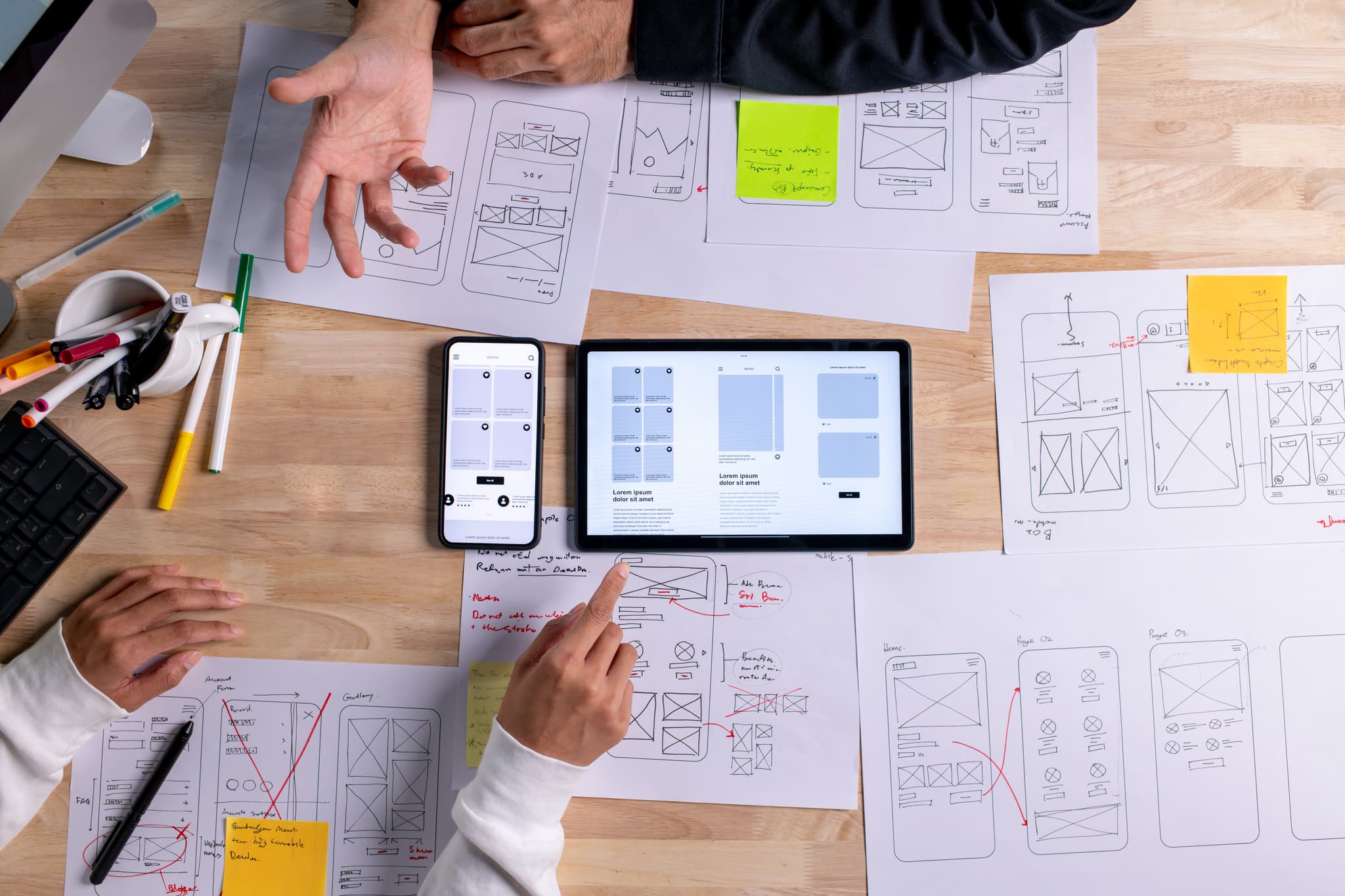 User research for wireframes