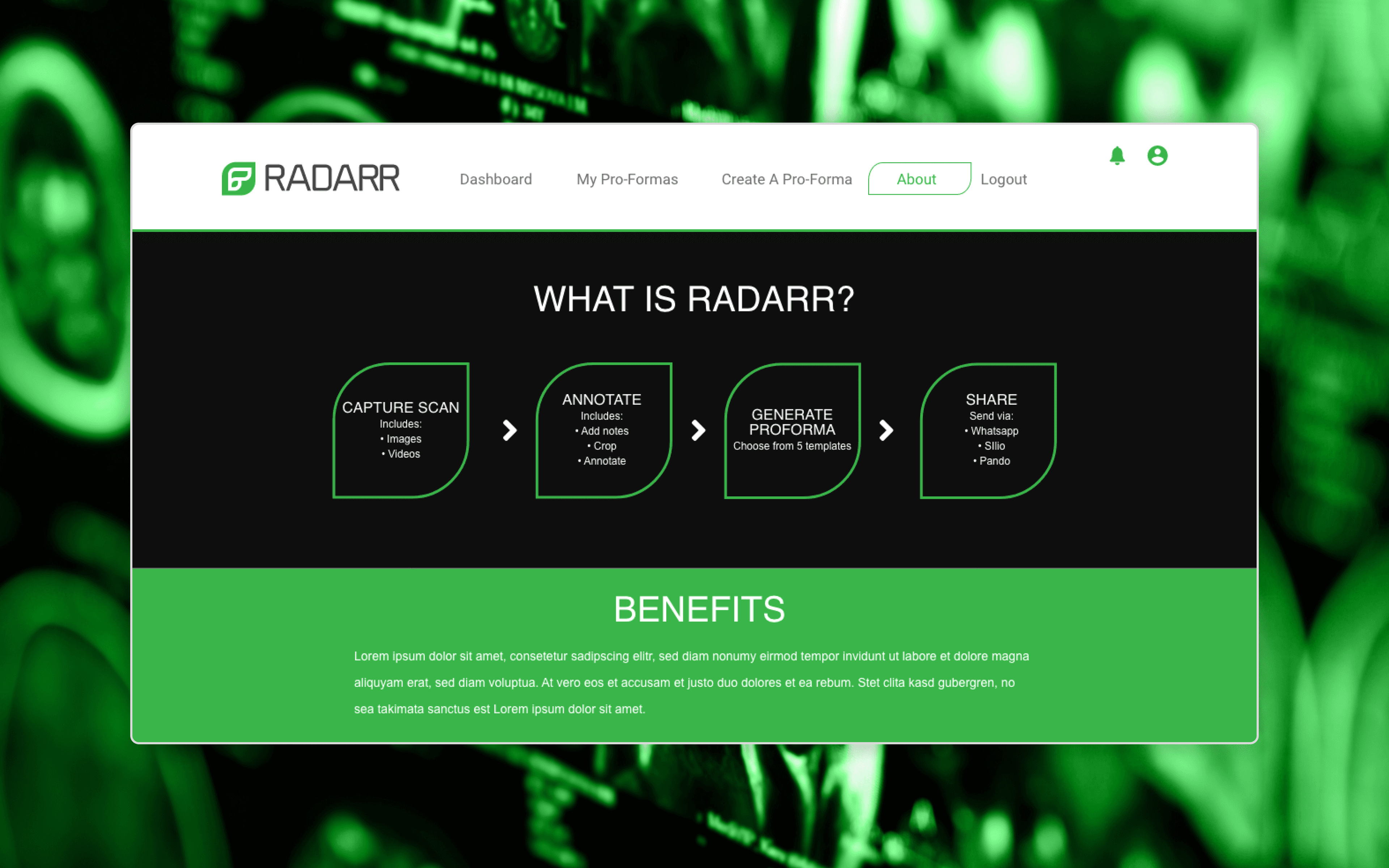 Radarr banner