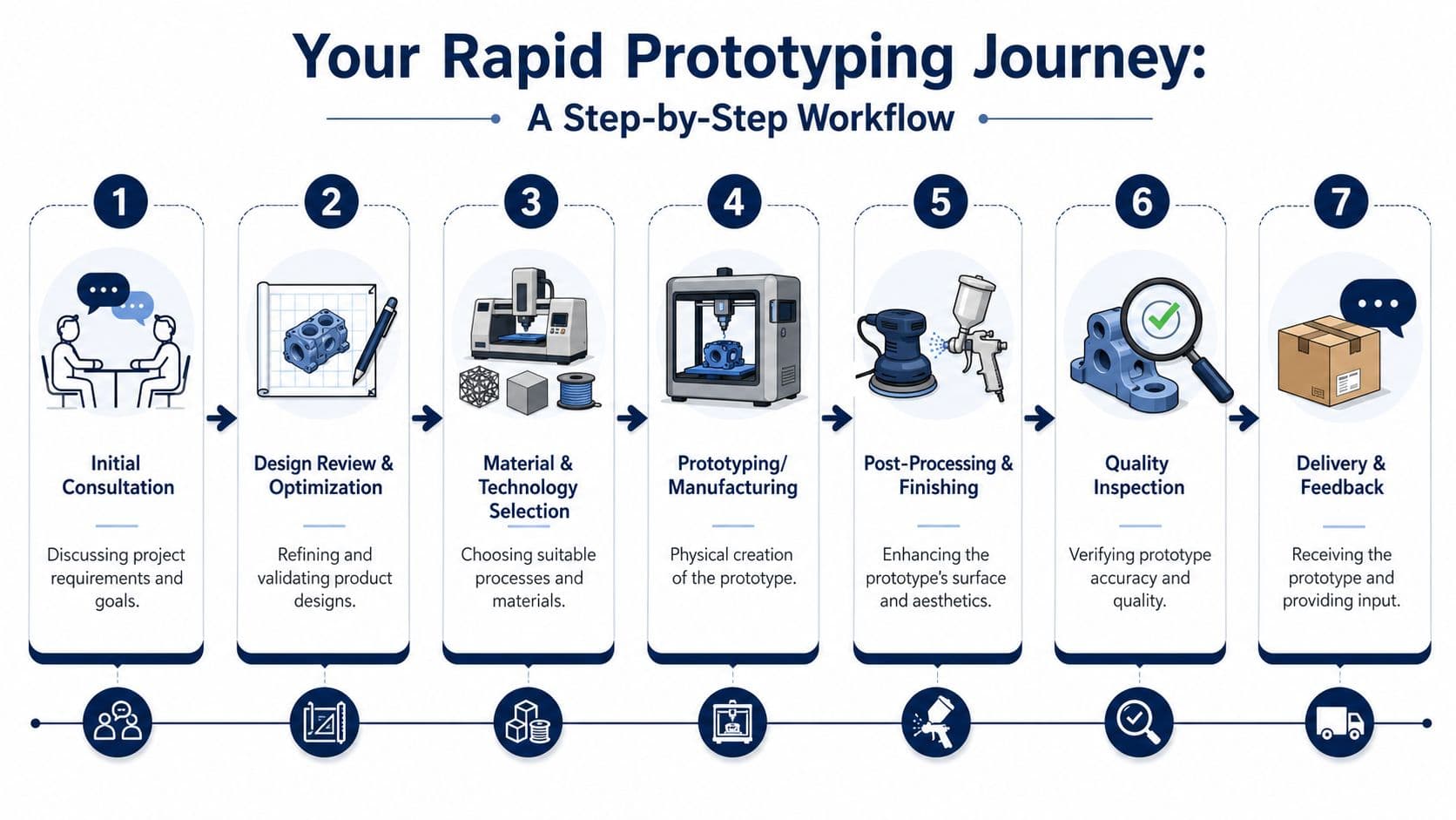 Rapid prototyping process