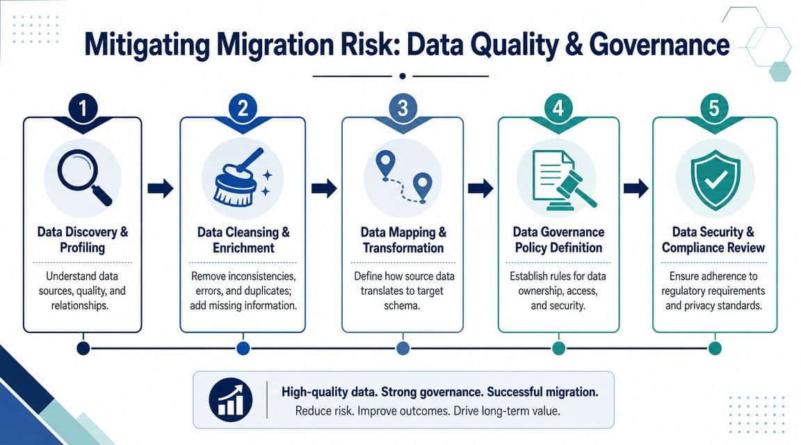 Migration mitigation of risk
