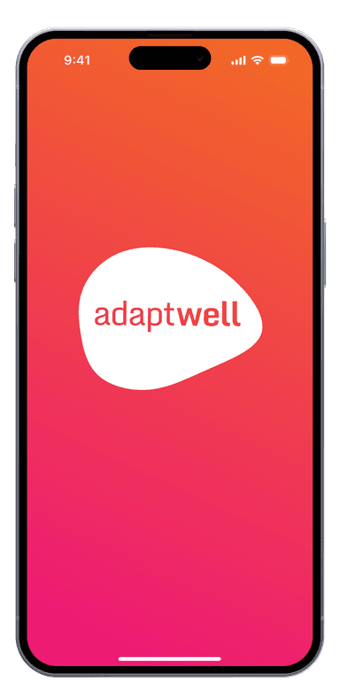 AdaptWell app splash screen