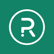 Rokista Logo white on green