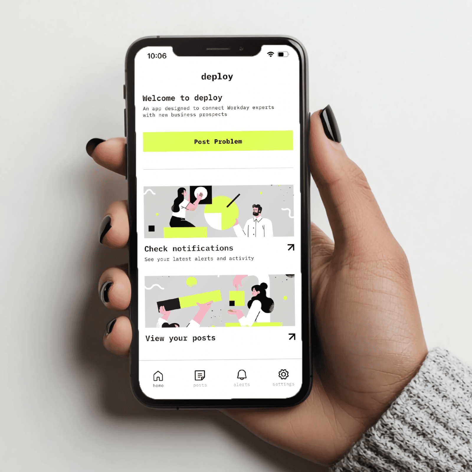 Deploy app on mobile