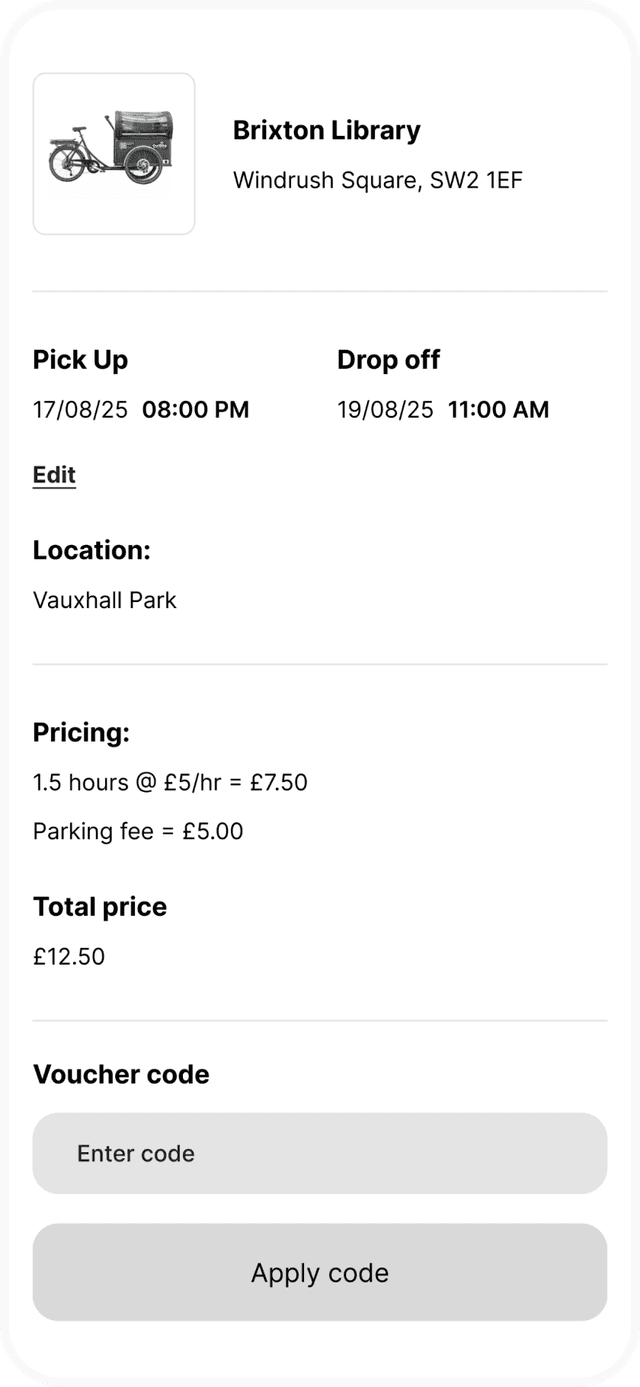 Our Bike Ride Summary