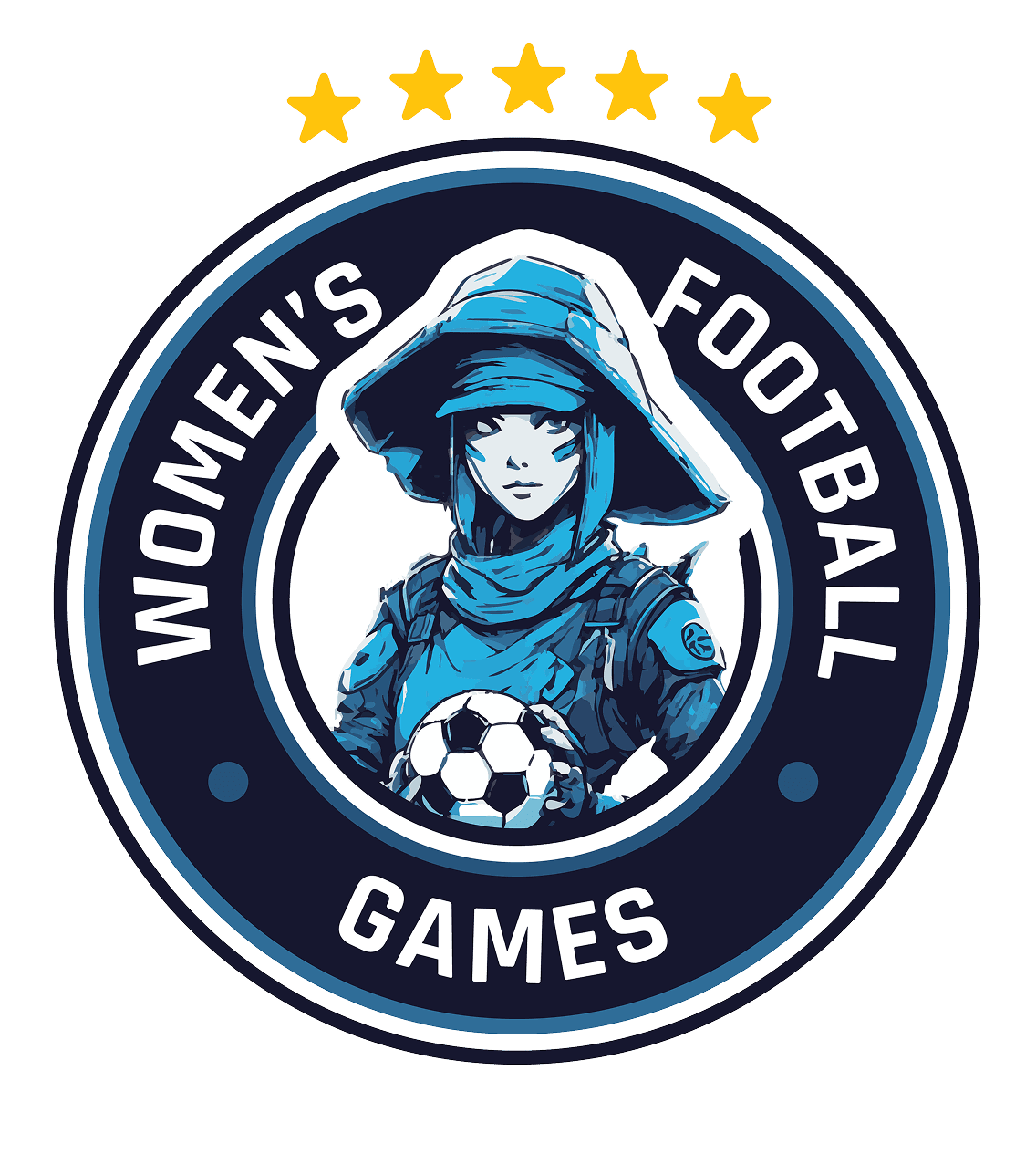 Women's Football Games Logo